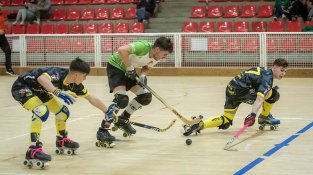 Una de les imatges que va deixar el partit