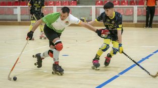 El partit del sènior masculí de 2a catalana va acabar amb un ajustat Jonquerenc 3, Caldes 4