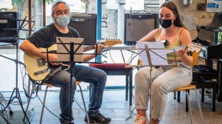 Una de les imatges que ha deixat el concert d'aquest dilluns