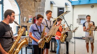 Una de les imatges que ha deixat el concert d'aquest dilluns