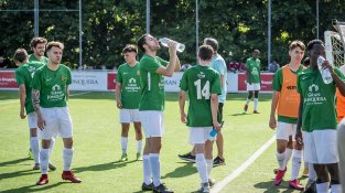 Imatges que va deixar el partit entre la UE La Jonquera i UE Vic