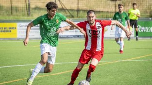 Imatges que va deixar el partit entre la UE La Jonquera i UE Vic