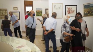 A principis d'agost es va inaugurar l'exposició col.lectiva que es pot veure fins el 12 de setembre.