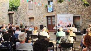 Vicenç Villatoro, tanca el cicle Punt de Lectura 2021 a Agullana.
