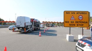 Si tot va sobre el previst a principis de desembre ja no quedaran peatges a la Jonquera