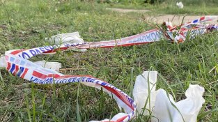 Precinte policial en una de les zones habituals de prostitució