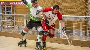 Una de les imatges que va deixar el partit