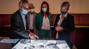 La Consellera de Justícia Lourdes Ciuró, de visita oficial a la Jonquer