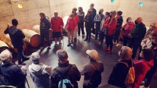 Sortida del Casal de l'Avi al celler Vinyes dels Aspres