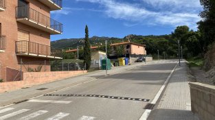 Imatge actual del carrer Vinya d'en Laporta, connexió entre Horta d'en Geli i carrer Carles Bosch de la Trinxeria