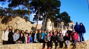 De visita pel Camí de Ronda entre L'Escala i Sant Martí d'Empúries