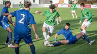 Una de les imatges que va deixar el partit