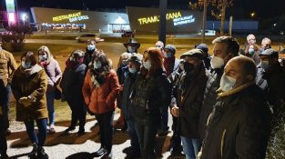 Les mobilitzacions es fan a davant del parc