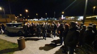 Les mobilitzacions es fan a davant del parc