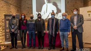 L'acte es va fer als Porxos de Can Laporta