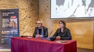 L'acte es va fer als Porxos de Can Laporta