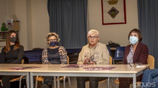 Les atletes Montse Rivera i Aina Cusi van ser les protagonistes de la presentació