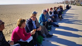 La sortida va ser dimecres