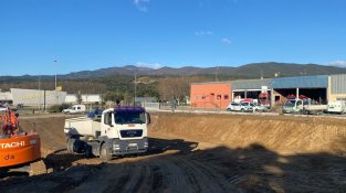 S'ubicarà a davant del parc de Bombers
