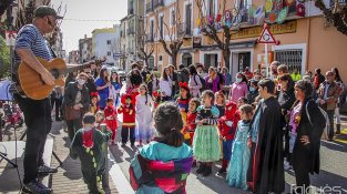 L'espectacle infantil es va fer al carrer Major