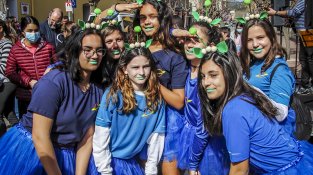 L'espectacle infantil es va fer al carrer Major