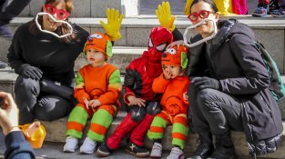 L'espectacle infantil es va fer al carrer Major