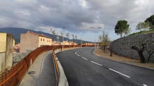 La zona ofereix una imatge totalment renovada