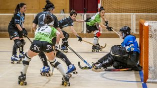 Les noies es van imposar en un partit molt seriós contra el CH Vilassar