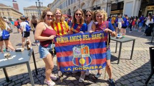 L'expedició jonquerenca a Torí, en imatges