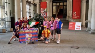 L'expedició jonquerenca a Torí, en imatges