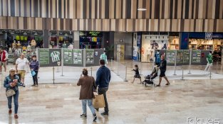 L'exposició inclou fotos de diverses èpoques