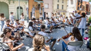 El projecte compta amb la col·laboració de l'Escola de Música
