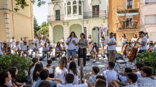 El projecte compta amb la col·laboració de l'Escola de Música