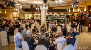 L'acte es va fer al restaurant Can Pau