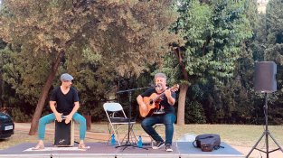 El concert d'ahir va anar a càrrec de Toni Cayena