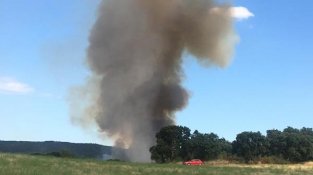 El foc ha posat en alerta tots els efectius