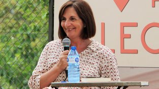 Maite Salord, als jardins de la Concòrdia