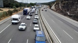 El trànsit va ser d'allò més intens durant tot el dia