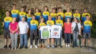 L'equip jove del CEJ, segon en la categoria mixta de l'Oncotrail 2022