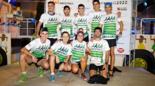L'equip jove del CEJ, segon en la categoria mixta de l'Oncotrail 2022