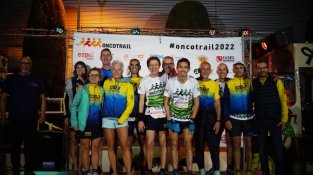 L'equip jove del CEJ, segon en la categoria mixta de l'Oncotrail 2022