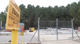 Actualment el gasoducte acaba a Hostalric