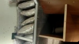 Així estava la droga a l'autocaravana