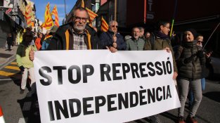 Els manifestants van aconseguir col·lapsar l'N-II