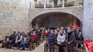 Després de la missa i el concert s'ha fet un aperitiu popular