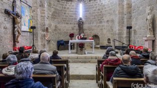Després de la missa i el concert s'ha fet un aperitiu popular