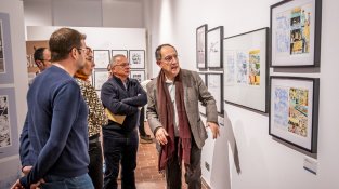 La mostra atrau l'atenció de petits i grans