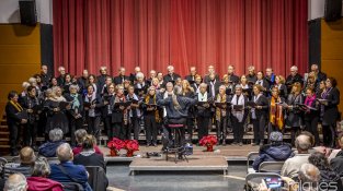 El concert nadalenc de l'Orfeó Jonquerenc, en imatges