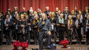 El concert nadalenc de l'Orfeó Jonquerenc, en imatges