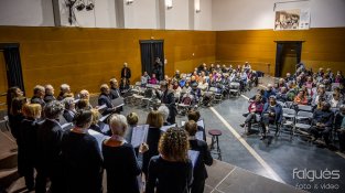 El concert nadalenc de l'Orfeó Jonquerenc, en imatges